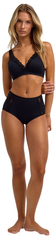 Falke Delicate Touch Mid Waist Briefs - Sort