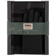 totes-toasties-wool-blend-check-scarf-and-thermal-lined-gloves-gift-set---black-34518526