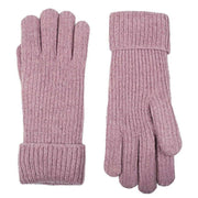 dents-ribbed-knit-metallic-yarn-gloves---lilac-purple-34477832
