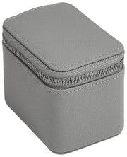 Stackers Zipped Mini Travel Watch Box - Skifergrå
