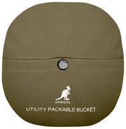 Kangol Multi-Utility Packable Bucket Hat - Mørk Olivengrøn