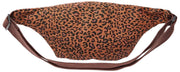Roka Mill Hill Bomuld Canvas Bum Bag - Mini Leopard Brun