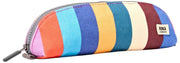 Roka Tate Small Cotton Canvas Pouch - Bred Multi Stripe