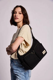 Hindbag Emile Multi Pocket Skuldertaske - Sort