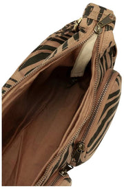 Hindbag Emile Multi Pocket Skuldertaske - Cinnamon Tiger Brown