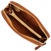 Campomaggi Veracruz strålæderpung - Naturlig Beige/Cognac Tan