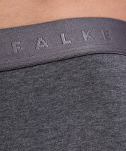 Falke Daily Comfort 2-Pack Long Leg Boxer - Mørkegrå Heather