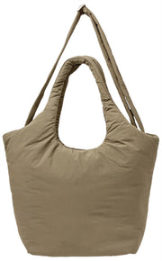 Roka Oxford Medium Taslon Skuldertaske - Basil Brown