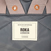 Roka Canfield B Medium genbrugsnylon rygsæk - Beluga Grå