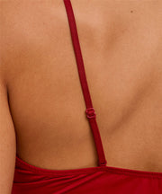 Falke Delicate Touch Chemise Top - Ventimiglia Rød