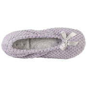 isotoner-popcorn-ballet-slippers---pale-grey-34523323