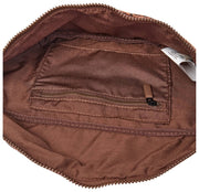 Roka Mill Hill Bomuld Canvas Bum Bag - Mini Leopard Brun