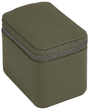 Stackers Zipped Mini Travel Watch Box - Olivengrøn