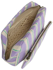 Hindbag Alix Extra Large Toilettaske - Grøn/Parma Stripes