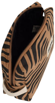 Hindbag Leon Toilettaske - Zebra Cinnamon Brown