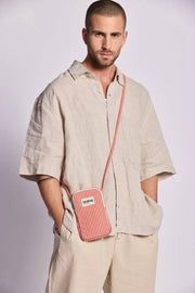 Bagbag Bill telefontaske - røde striber