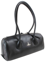 Vivienne Westwood Polly Smooth Bowling Taske - Sort
