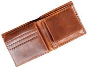 Dents Itchen Coin Bifold Pung - Cognac Brun