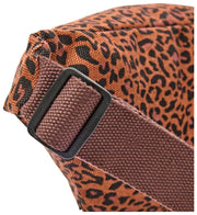 Roka Mill Hill Bomuld Canvas Bum Bag - Mini Leopard Brun