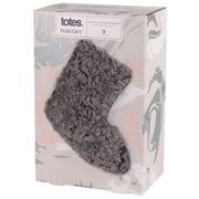 totes-toasties-faux-fur-bootie-slipper-socks---charcoal-grey-34518423