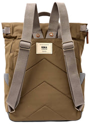 Roka Canfield B Medium genbrugsnylon rygsæk - Army Green