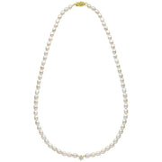 elements-gold-seed-pearl-and-flower-9ct-gold-necklace---goldwhite-35461437