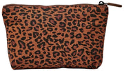 Roka Maida Vale Lille bomuldslærredspose - Mini Leopard Brun