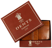 Dents Itchen Passcase Wallet - Cognac Brun