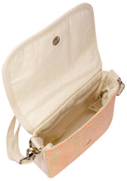 Bagbag Margault Woven Skuldertaske - Koralrød