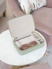 Stackers Travel smykke- og tilbehørsæske - Sage Green