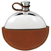english-pewter-company-55oz-ellipse-leather-pouch-flexi-cap-purse-flask---silver-34310862