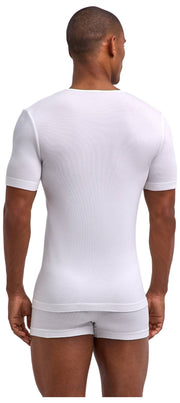 Falke Daily Seamless V-hals T-Shirt - Hvid