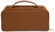 Alice Wheeler London Kensington Ruskind Train Case - Fudge Tan