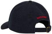 Superdry & Co SD broderet baseballkasket - mørkeste marineblå