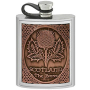 english-pewter-company-6oz-embossed-thistle-pewter-flask---silvercopper-orange-34310926