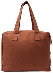 Roka Sloane Medium Bomuld Canvas Tote Bag - Lindt Brown