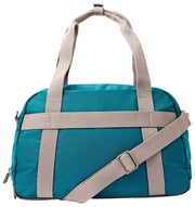Roka Gatwick lille genbrugslærred Duffeltaske - Deep Teal Blue