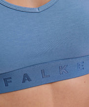 Falke Daily Comfort 2-Pak Bustier Bralette - Blå/Beige
