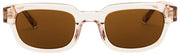MessyWeekend Leon Blå Lys Sol Læsebriller - Brun/Paloma Beige