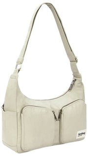 Hindbag Emile Multi Pocket Skuldertaske - Clay Green