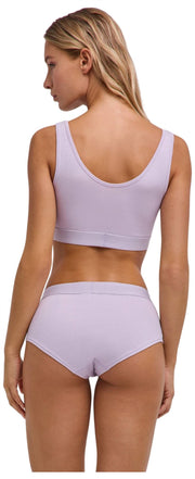 Falke Daily Comfort 2-Pack Bustier Bralette - Rose Pink/Lilla