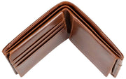 Dents Itchen Coin Bifold Pung - Cognac Brun