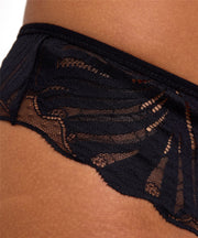 Falke Delicate Touch Thong - Sort