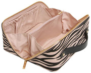 Alice Wheeler London Animal Print Train Case - Sort/Zebra