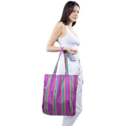 kind-bag-london-tote-bag---stripes-purplegreen-34299439