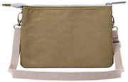 Roka Carnaby XL Genbrugt Canvas Crossbody-taske - Sea Spray Brown