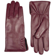 dents-agata-water-resistant-leather-gloves---damson-burgundy-34479799