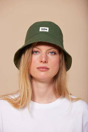 Hindbag Bob Bucket Hat - Olivengrøn