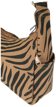 Hindbag Emile Multi Pocket Skuldertaske - Cinnamon Tiger Brown