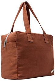 Roka Sloane Medium Bomuld Canvas Tote Bag - Lindt Brown